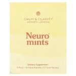 NeuroMints, спокойствие и ясность, с медом и лимоном, 6 пакетиков по 12 шт. — NeuroGum — изображение 2