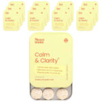 NeuroMints, спокойствие и ясность, с медом и лимоном, 12 пакетиков по 12 шт. — NeuroGum