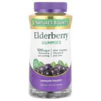 Жевательные мармеладки с бузиной, 120 жевательных таблеток — Nature's Bounty