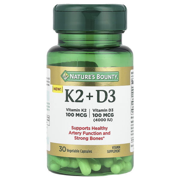 nrt01483_v_8.jpg Витамин K2 + D3`` 30 растительных капсул — Nature's Bounty