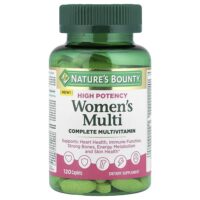 Multi, полноценный мультивитаминный комплекс для женщин, высокая эффективность, 120 капсул — Nature's Bounty