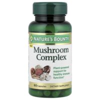 комплекс грибов, 60 капсул — Nature's Bounty