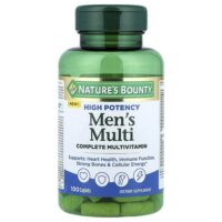 Men's Multi, полноценный мультивитаминный комплекс для мужчин, высокая эффективность, 100 капсул — Nature's Bounty