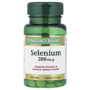 селен, 200 мкг, 100 таблеток — Nature's Bounty