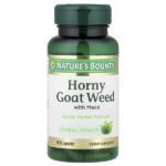 горянка крупноцветковая с макой, 60 капсул — Nature's Bounty