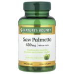 сереноя, 450 мг, 100 капсул — Nature's Bounty