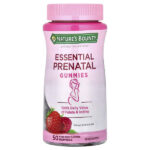 Essential Prenatal Gummies, ягодное ассорти, 50 жевательных таблеток — Nature's Bounty