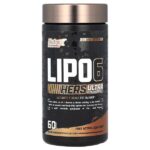 LIPO-6 Black для женщин, ультраконцентрат, 60 черных капсул — Nutrex Research