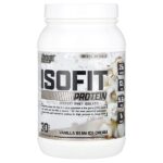 IsoFit® Protein, ванильное мороженое, 969 г (2,14 фунта) — Nutrex Research