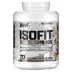 IsoFit Protein, протеин с ванильным мороженым, 2261 г (5 фунтов) — Nutrex Research