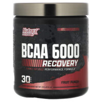 BCAA 6000, фруктовый пунш, 231 г (8,2 унции) — Nutrex Research