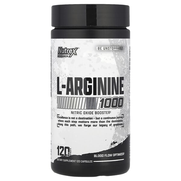 nrx02954_v_24.jpg L-аргинин 1000, 120 капсул (500 мг на капсулу) — Nutrex Research