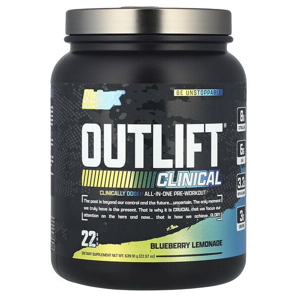 nrx50493_v_8.jpg Outlift® Clinical, черничный лимонад, 639,91 г (22,57 унции) — Nutrex Research