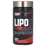 LIPO 6 Black, добавка для снижения веса, 120 капсул — Nutrex Research
