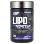 LIPO 6®, для приема внутрь, 30 капсул — Nutrex Research