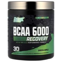 BCAA 6000™ Recovery, зеленое яблоко, 237 г (8,36 унции) — Nutrex Research