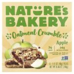 Oatmeal Crumble, яблоко, 6 пакетиков по 40 г (1,41 унции) — Nature's Bakery