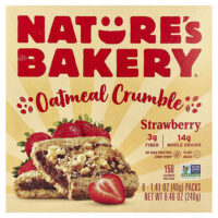 овсяная каша, со вкусом клубники, 6 пакетиков по 40 г (1,41 унции) — Nature's Bakery