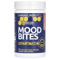Mood Bites, цитрусовый и персик, 30 шт. Без сахара — Natural Stacks