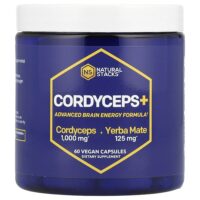 Cordyceps +, 60 веганских капсул — Natural Stacks