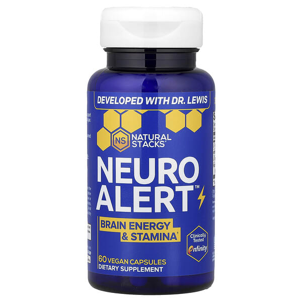 nsk24101_v_8.jpg Neuro Alert™, 60 веганских капсул — Natural Stacks