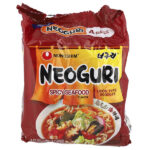 Neoguri, лапша удон, пряные морепродукты, 4 пакетика по 120 г (4,23 унции) — Nongshim