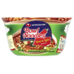 Bowl Noodles, лапша рамьюн со смесью для супа, острая и пряная, 86 г (3,03 унции) — Nongshim