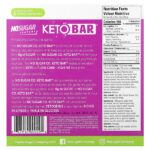 Keto Bar™, брауни с шоколадной помадкой, 12 батончиков по 40 г — No Sugar Company — изображение 2
