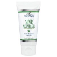 Natural Path Silver Wings, Silver, гель алоэ вера с маслом чайного дерева, 42,5 г (1,5 унции)