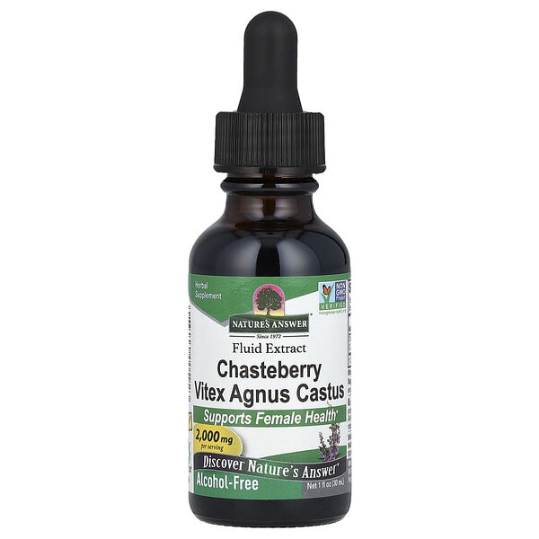 nta00592_v_31.jpg витекс священный (Agnus castus), жидкий экстракт, без спирта, 2000 мг, 30 мл (1 жидк. унция) — Nature's Answer
