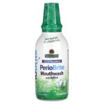 PerioBrite, ополаскиватель для рта с ксилитолом, прохладная мята, 480 мл (16 жидк. унций) — Nature's Answer