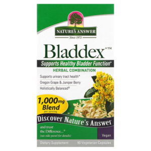 Bladdex, 90 вегетарианских капсул — Nature's Answer