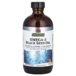 Омега-3 масло черного тмина, апельсин, 240 мл (8 жидк. унц.) — Nature's Answer