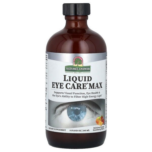 nta26149_v_8.jpg Liquid Eye Care Max, вкусный апельсин и клубника, 240 мл (8 жидк. унций) — Nature's Answer