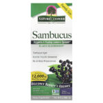 Sambucus, черная бузина, без спирта, 2500 мг, 480 мл (16 жидк. Унций) — Nature's Answer