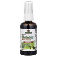 Natural Mullein-X®, спрей для горла, 60 мл (2 жидк. унции) — Nature's Answer