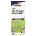 Натуральный сироп от кашля Mullein-X® PM, для приёма перед сном, 120 мл — Nature's Answer — изображение 2