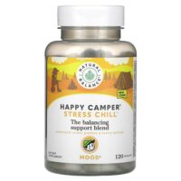Happy camper, средство для снятия стресса и расслабления, 120 вегетарианских капсул — Natural Balance