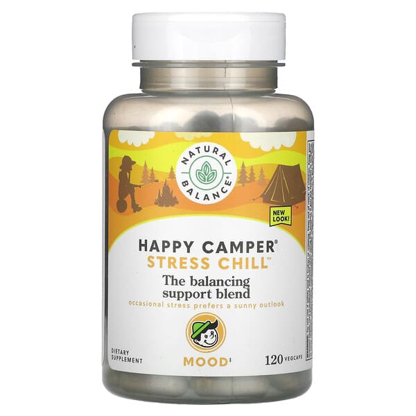 ntb24598_v_10.jpg Happy camper, средство для снятия стресса и расслабления, 120 вегетарианских капсул — Natural Balance