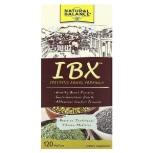 IBX, успокаивающее средство для кишечника, 120 растительных капсул — Natural Balance
