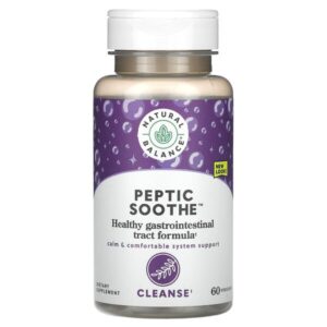 Peptic Soothe, 60 растительных капсул — Natural Balance