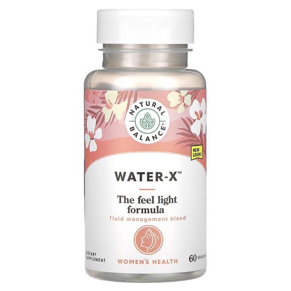 ntb71217_v_39.jpg Water-X для женского здоровья, 60 растительных капсул — Natural Balance