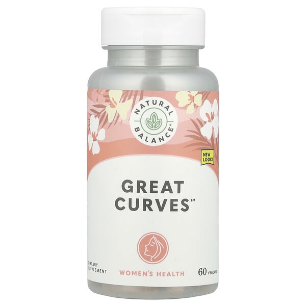 ntb84406_v_59.jpg Women's Health, Great Curves™, 60 растительных капсул — Natural Balance