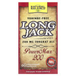 Long Jack, PowerMax™, 60 вегетарианских капсул (100 мг в 1 капсуле) — Natural Balance