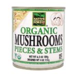 Native Forest, Organic Mushrooms Pieces & Stems, 6.5 oz