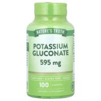 Глюконат калия, 595 мг, 100 капсул — Nature's Truth
