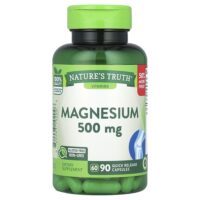 Магний, 500 мг, 90 капсул быстрого высвобождения — Nature's Truth
