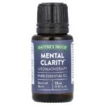 Чистое эфирное масло, Focusing Mental Clarity™, 15 мл (0,51 жидк. унц.) — Nature's Truth