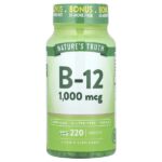 Витамин B12, 1000 мкг, 220 таблеток — Nature's Truth