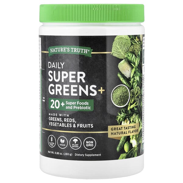 nth11065_v_24.jpg Daily Super Greens +, 280 г (9,88 унции) — Nature's Truth